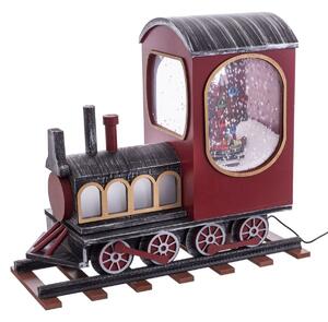 Christmas bauble Red Train 51 X 20 X 46 CM