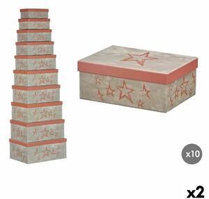 Decorative box Pincello 65 Tile Cardboard (2 Units)