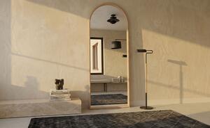 Arched mirror in a wooden frame AURA