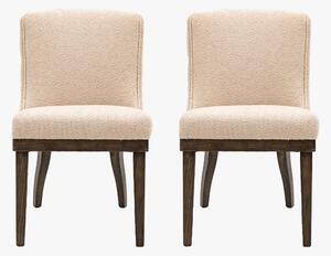 Arcadia Dining Chair in Taupe, Set of 2