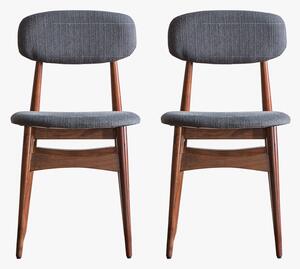 Palma Acacia Dining Chair, Pack of Two