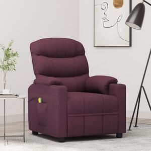 Massage Chair Purple Fabric