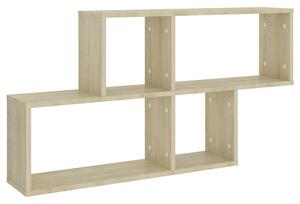 Wall Shelf Sonoma Oak 100x18x53 cm Engineered Wood