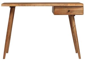 Writing Table Solid Acacia Wood 110x50x76 cm