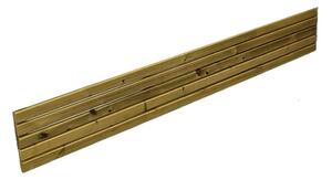 Viroqua Garden Wooden 6x1FT Slatted Border Fence in Natural