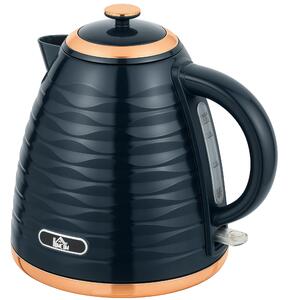HOMCOM 3kW Rapid Boil Honeycomb Kettle - Dark Blue