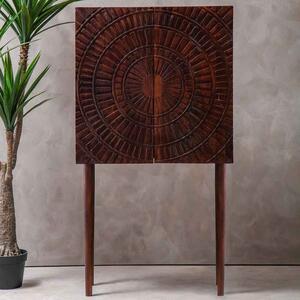 Venota Wooden Storage Cabinet With 2 Doors - Natural