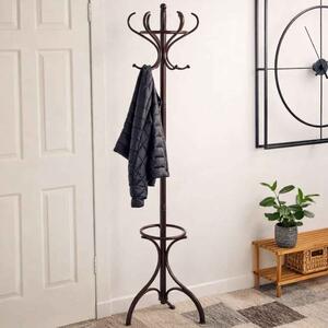 Karlstad Wooden Coat Stand - Brown