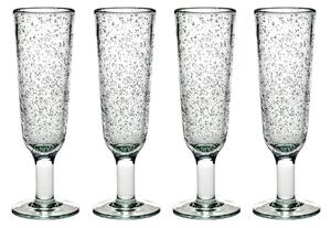 Serax Pure Pascale champagne glass 4-pack clear clear