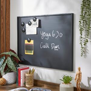 Magnetic Chalk Board, 45 x 60cm Black
