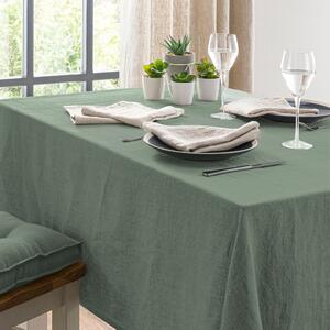 Cartmel Linen Tablecloth Green