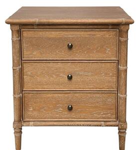 Shelley Bedside Drift Oak, Side Table - Andrew Martin