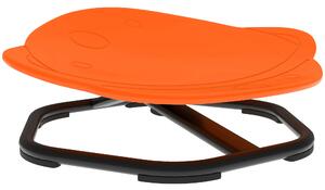 AIYAPLAY Planet-Shaped-kids Swivel Chair, Sensory Spinning Chair for Balance, Coordination Training, Orange
