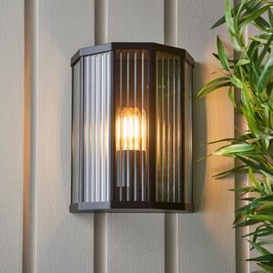 Miller Ribbed Industrial Outdoor Wall Light