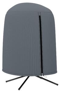 Outsunny 190 x Φ128cm Hanging Egg Chair Furniture Cover - Grey