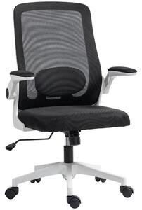 HOMCOM Mesh Back Adjustable Office Chair - Black