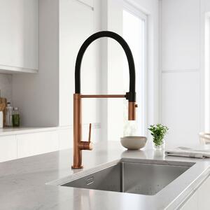 Kitchen faucet Viera copper brush