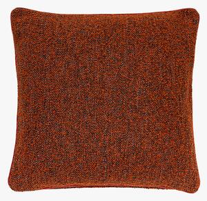 Homely Boucle Cushion Cover in Rust