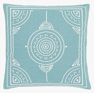 Batik Cushion Cover in Teal