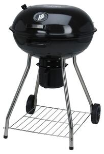 ProGarden Charcoal BBQ Grill on Wheels 56 cm Black