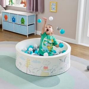 Liberty House Kids Dinosaur Ball Pit White