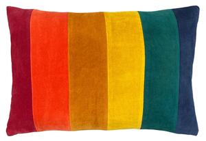 Rainbow Boudoir Filled Cushion 30cm x 50cm Jewel