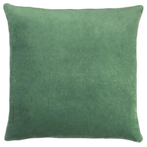 Solo Velvet Filled Cushion 45cm x 45cm Eucalyptus