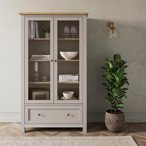 Olney Display Cabinet, Stone