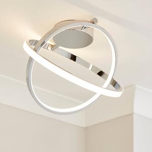 Astra Abstract Led Ceiling Light Chrome