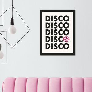 Disco by Frankie Kerr Dineen Framed Print MultiColoured