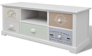 French TV Cabinet Wood
