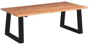 Coffee Table Solid Acacia Wood 110x60x40 cm