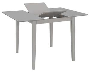 Extendable Dining Table Grey (80-120)x80x74 cm MDF