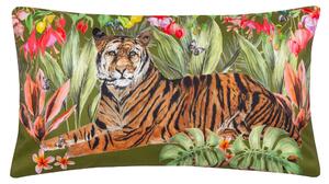 Furn. Tiger Outdoor Boudoir Cushion MultiColoured