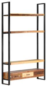 Bookshelf 118x30x200 cm Solid Reclaimed Wood