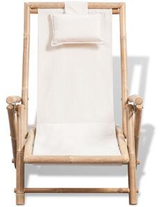 Outdoor Deck Chair Bamboo