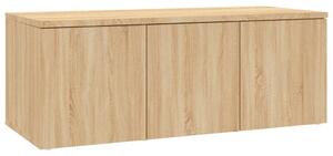TV Cabinet Sonoma Oak 80x34x30 cm Engineered Wood