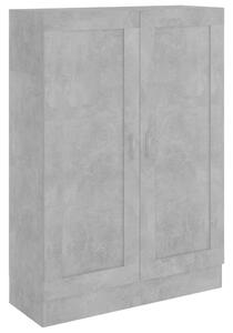 Book Cabinet Concrete Grey 82.5x30.5x115 cm Engineered Wood