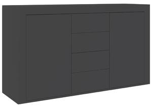Sideboard Grey 120x36x69 cm Engineered Wood