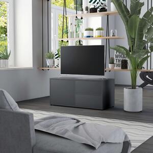 TV Cabinet Grey 80x34x36 cm Engineered Wood