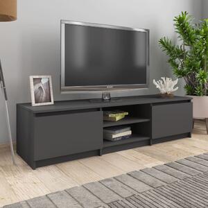 TV Cabinet Grey 140x40x35.5 cm Engineered Wood
