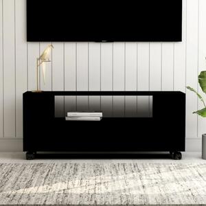 TV Cabinet Black 120x35x48 cm Engineered Wood