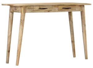 Console Table 115x40x75 cm Solid Rough Mango Wood