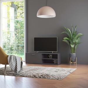 TV Cabinet Grey 120x34x37 cm Engineered Wood