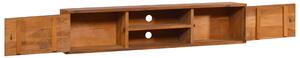 Wall-mounted TV Cabinet 135x30x30 cm Solid Teak Wood