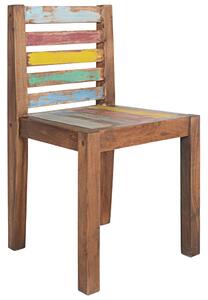 Dining Chairs 2 pcs Solid Reclaimed Wood