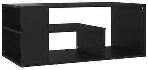 Coffee Table Black 100x50x40 cm Engineered Wood
