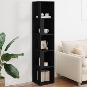 Corner Cabinet Black 33x33x164.5 cm Engineered Wood