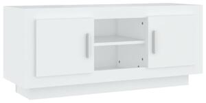 TV Cabinet White 102x35x45 cm Engineered Wood