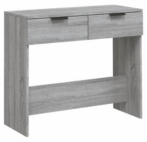 Console Table Grey Sonoma 90x36x75 cm Engineered Wood